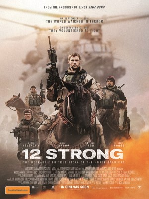 Xem phim 12 Strong - 12 Kỵ Binh Quả Cảm 2018 Full HD Vietsub