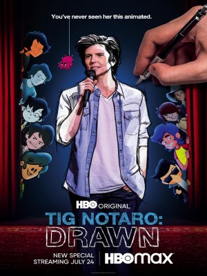 Xem phim Tig Notaro: Drawn - Tig Notaro: Hoạt Họa 2021 Full HD Vietsub