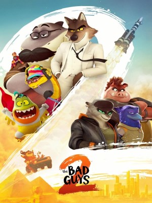 Xem phim The Bad Guys 2 - Những Kẻ Xấu Xa 2: Băng Đảng Quái Kiệt 2025 Full HD Vietsub