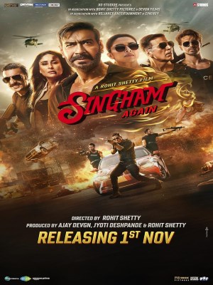 Xem phim Singham Again - Singham Lần Nữa 2024 Full HD Vietsub