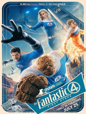Xem phim The Fantastic Four: First Steps - Bộ Tứ Siêu Đẳng: Bước Đi Đầu Tiên 2025 Full HD Vietsub