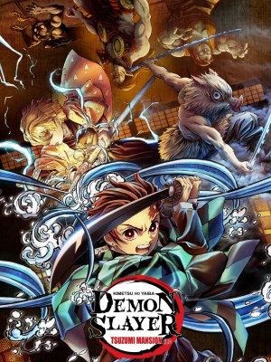 Xem phim Demon Slayer: Kimetsu no Yaiba - Tsuzumi Mansion Arc - Thanh Gươm Diệt Quỷ: Dinh Thự Tsuzumi 2021 Full HD Vietsub