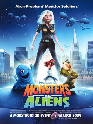 Xem phim Monsters vs. Aliens - Quái Vật Ác Chiến Người Ngoài Hành Tinh 2009 Full HD Vietsub
