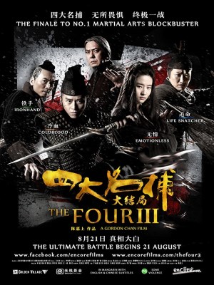 Xem phim The Four 3: Final Battle - Tứ Đại Danh Bổ 3: Trận Huyết Chiến Cuối Cùng 2014 Full HD Vietsub