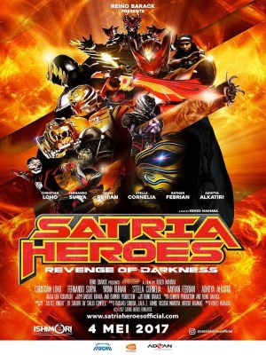 Xem phim Satria Heroes: Revenge of the Darkness - Anh Hùng Satria: Bóng Tối Báo Thù 2017 Full HD Vietsub