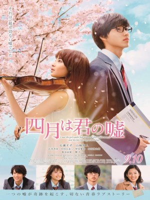 Xem phim Your Lie in April - Tháng Tư Là Lời Nói Dối Của Em 2016 Full HD Vietsub